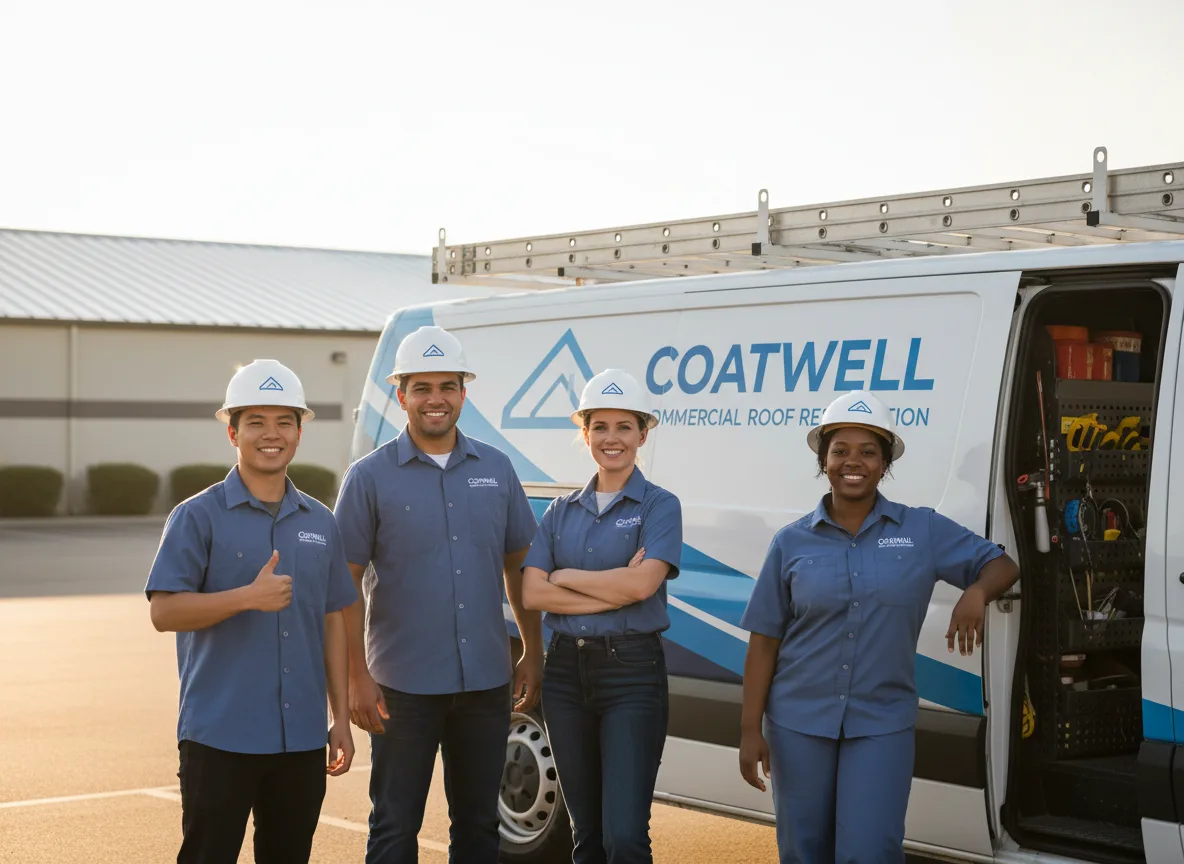 Commercial roof coating company in Colchester, CT